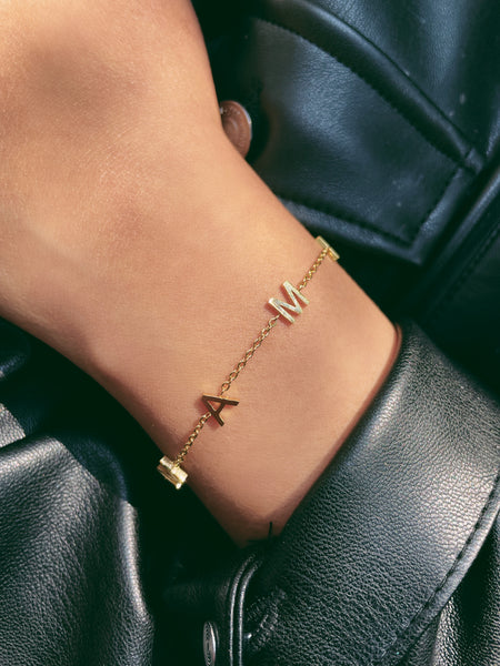 MAMA CLASSIC | Tarnish Free | Stainless Steel plated Word Necklace/Bracelet | Gold/RoseGold/Silver