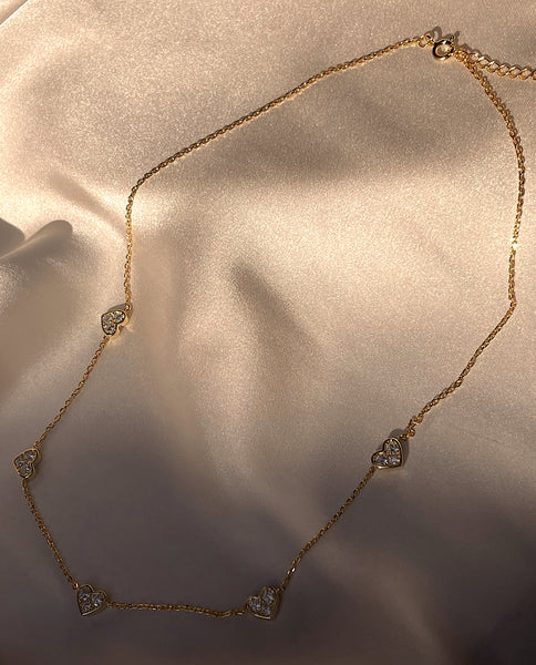 HEARTHROB | S925 Sterling Silver | 18ct Gold/silver Plated | Heart Charm Necklace