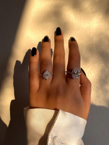 ABU DHABI I S925 Sterling Silver I Cubic Zirconia Ring