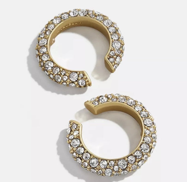 NURA | Cubic Zirconia Ear Cuffs (pair)