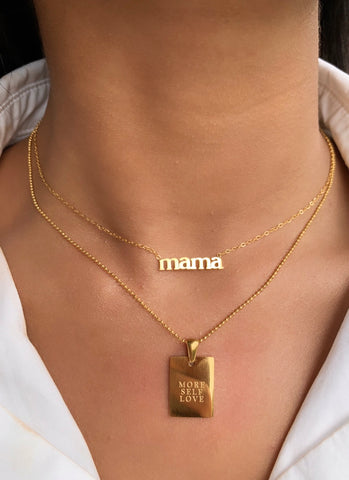 Mama Original | Gold Plated stainless steel | Necklace