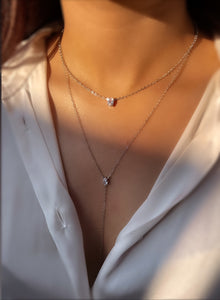 DIANA | Double Layer Luxury Necklace | AAA Grade Cubic Zirconia