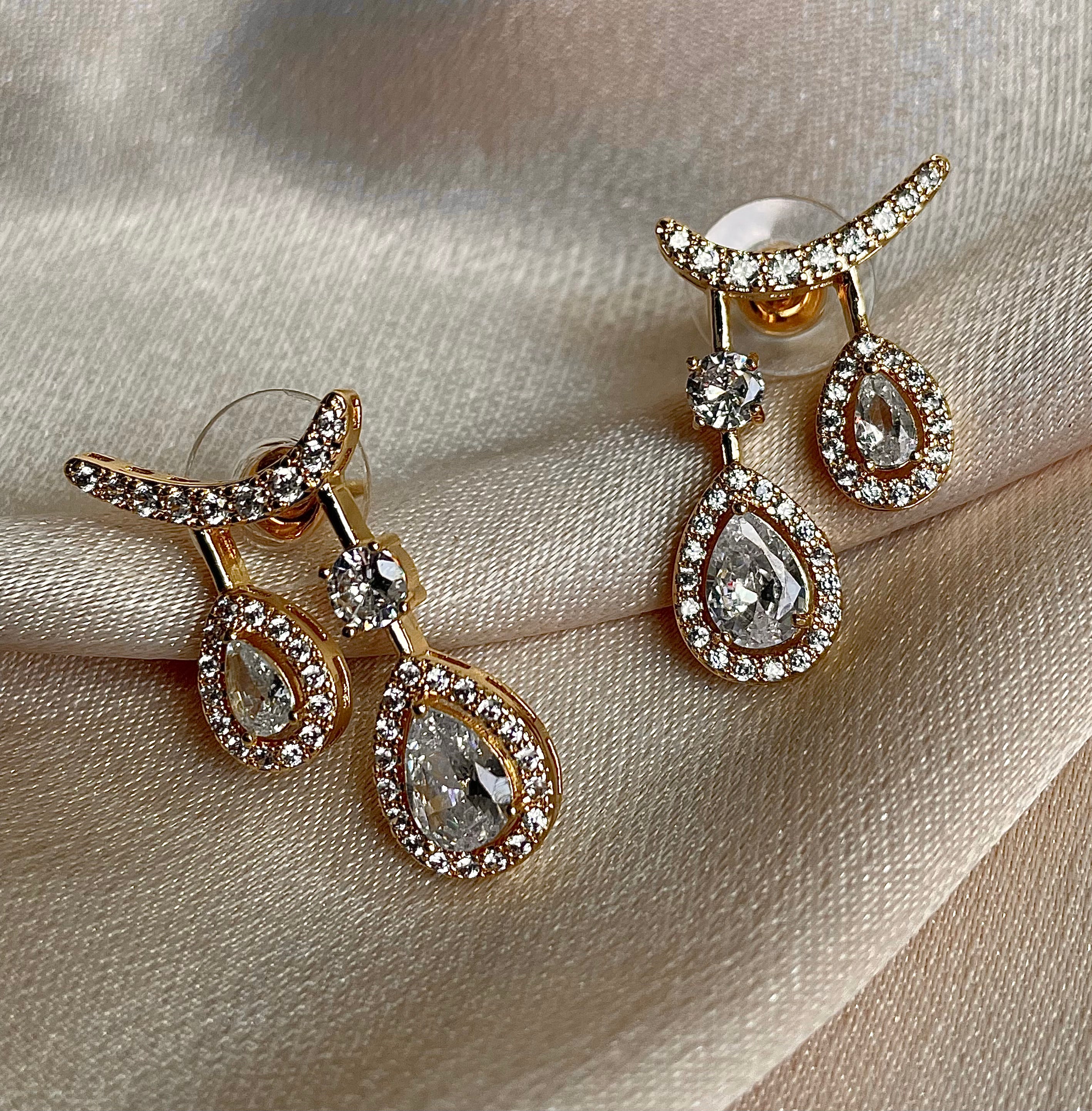 Ella I Luxury | Gold/Silver/RoseGold | AAA Grade Cubic Zirconia I