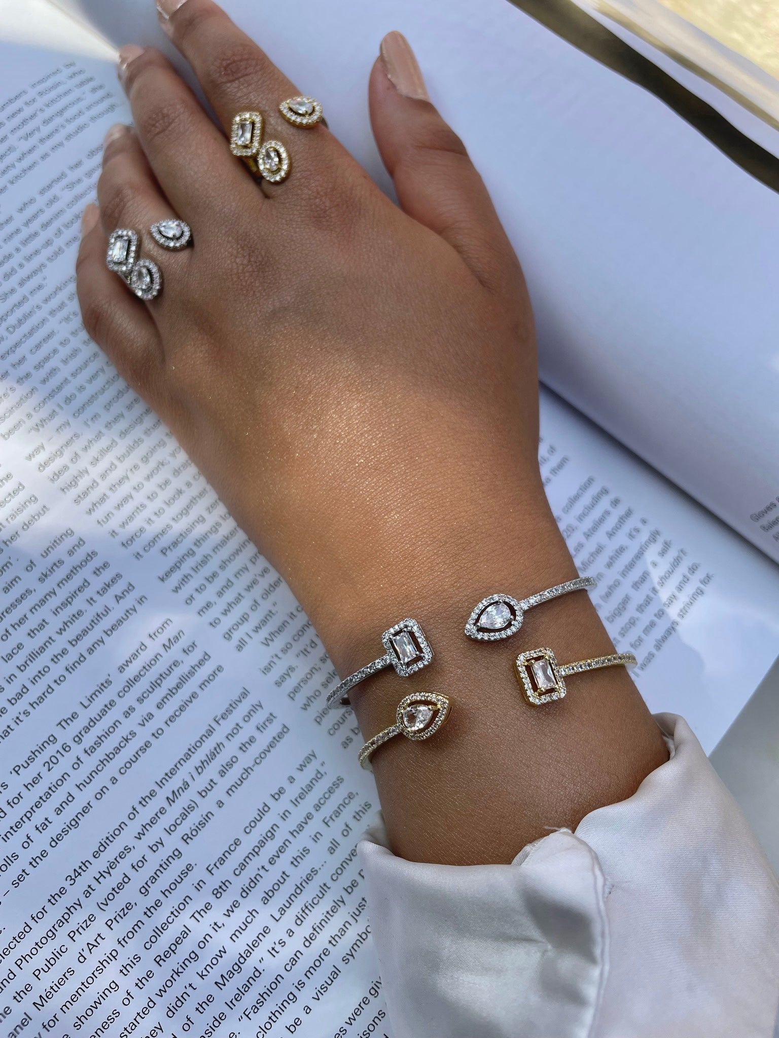 Ella I Luxury | Gold/Silver/RoseGold | AAA Grade Cubic Zirconia I