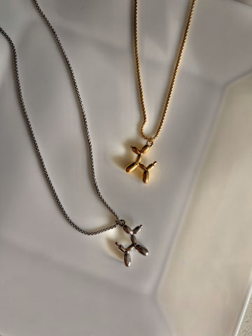 PUPPY LOVE | Tarnish Free | Necklace | Gold/Silver
