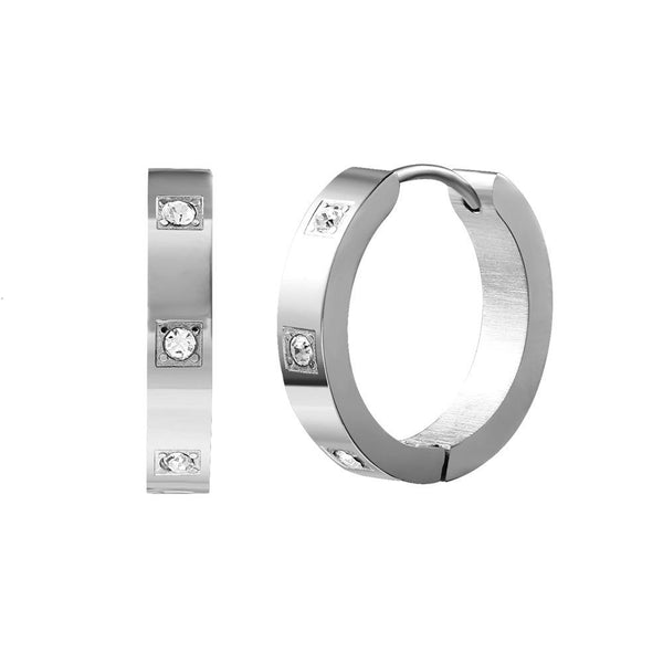 IT’S LUXURY HOOPS | Gold/Silver/Rose Gold Plated | Tarnish Free | Earrings