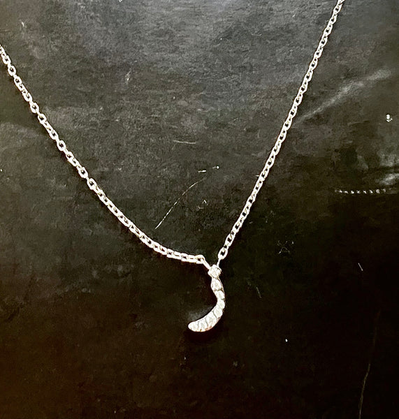 DAZZLING ARABIC INITIAL NECKLACE I Kids/Adults | Tarnish Free | Stainless Steel I 18ct gold plated Cubic Zirconia I Gold/Silver