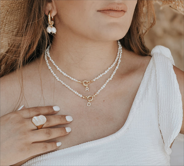 RIZ | ZSxRizDhoda | Freshwater Pearl Necklace/Bracelet/Anklet