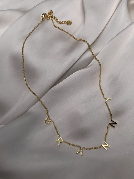 GLAMMA GRANNY GRAN OUMA MA NAN NANI NANA DADI GRANDMA GOGO GLAMMY GIGI | GRANDMOTHER WORD NECKLACES | 11 styles | Tarnish Free | 18ct Gold Plated and Stainless Steel |