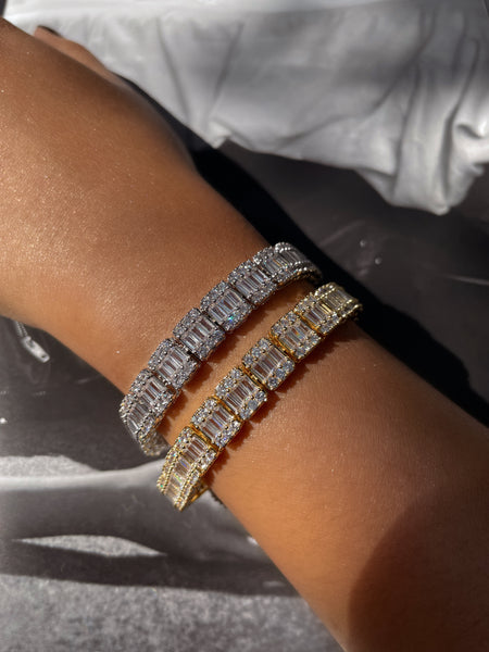 ASMA | Gold/Silver| AAA Grade Cubic Zirconia | Bracelet