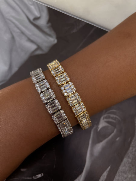 ASMA | Gold/Silver| AAA Grade Cubic Zirconia | Bracelet