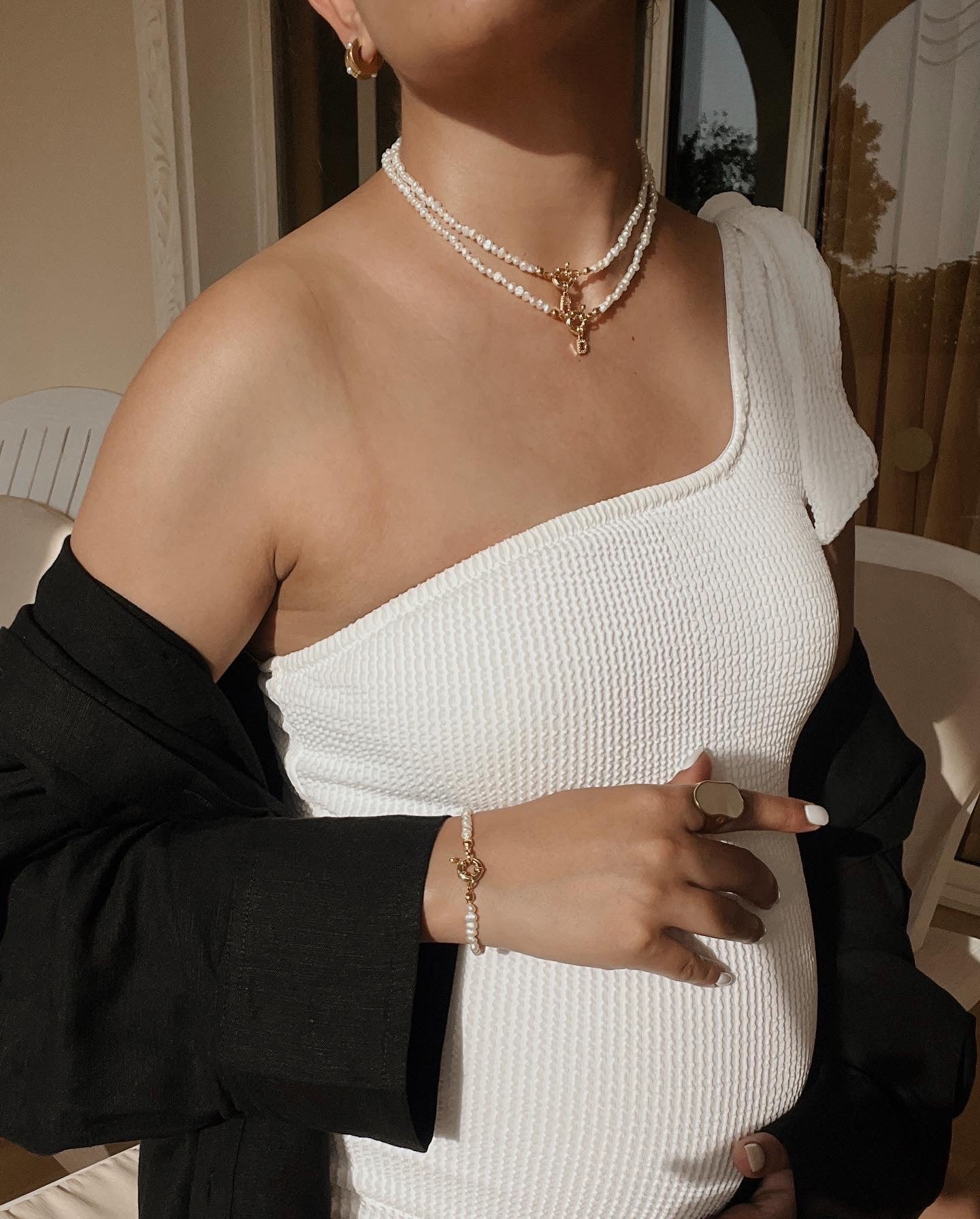 RIZ | ZSxRizDhoda | Freshwater Pearl Necklace/Bracelet/Anklet